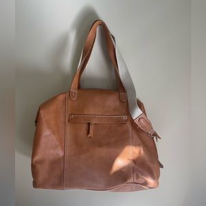 Universal Thread - Brown Pleather Duffle Overnight bag